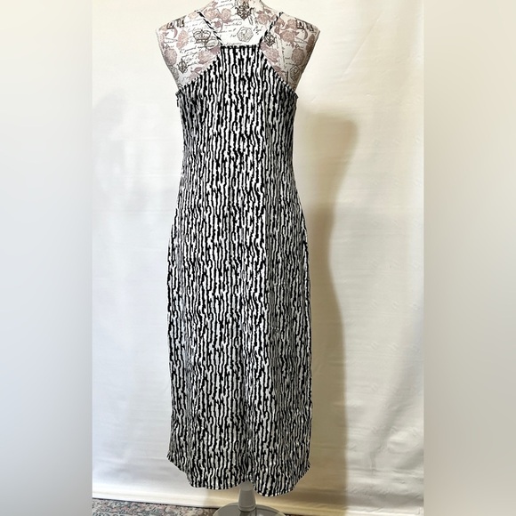 OPEN EDIT Beige and black‎ zebra print slip dress size M. - Picture 7 of 14